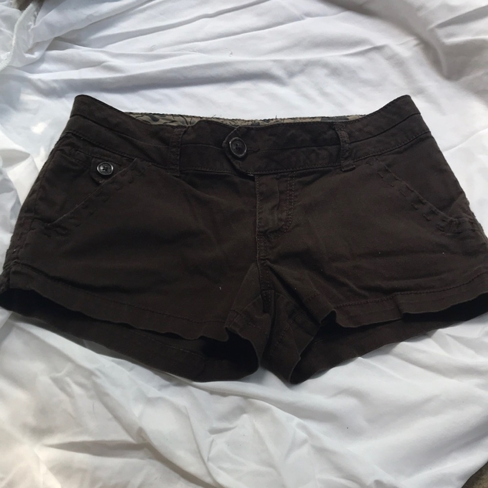 Rich Chocolate Rewash Chino Shorts